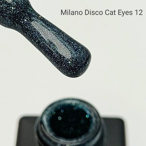 Гель Лак Disco Cat Eye Milano № 12 (8мл.) 003430 фото