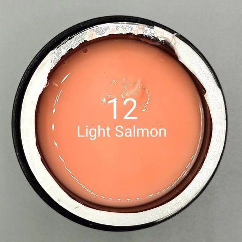Гель для наращивания ногтей Queen Nails № 12 Light Salmon (камуфлирующий) 56 г 003962 фото