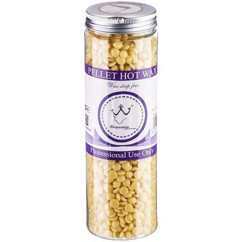 Плівковий віск у гранулах Konsung Beauty Hot Wax, Honey, 400г. 009505 фото