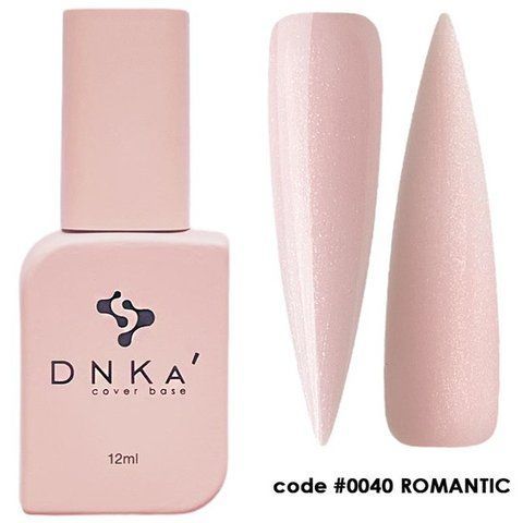 Dnka Cover Base 12мл. №40 Romantic 002546 фото