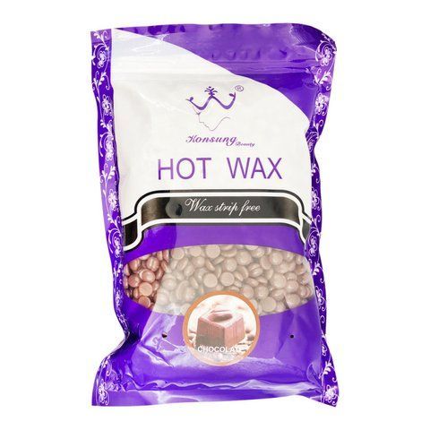 Гарячий віск у гранулах для депіляції Konsung Hot Wax Шоколад 500g 00004159 фото