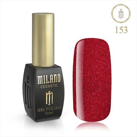 Гель-лак MILANO 10 мл No 153 (Червона Зірка) 00986/153 фото
