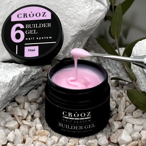 Гель для нарощування Bilder Gel Crooz №6 Lilak Blush 15мл. 004172 фото