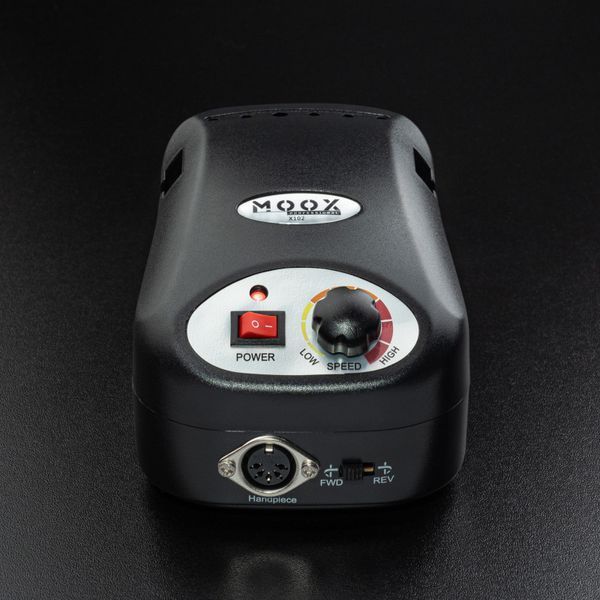 Фрезер Moox Professional X102 на 45 000 об/хв. та 65W. для манікюру та педикюру (Чорний) 007971 фото