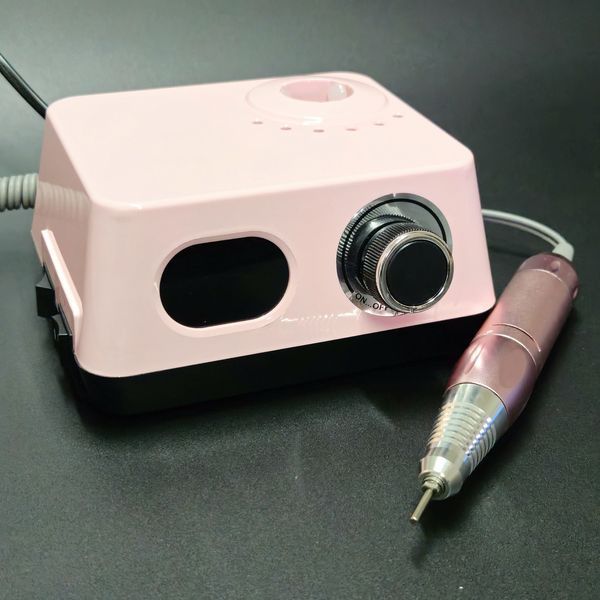 Фрезер для манікюру та педикюру ZS-609 на 65Вт. 45000об/хв. Pink Nat-0002 фото