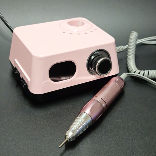 Фрезер для манікюру та педикюру ZS-609 на 65Вт. 45000об/хв. Pink Nat-0002 фото