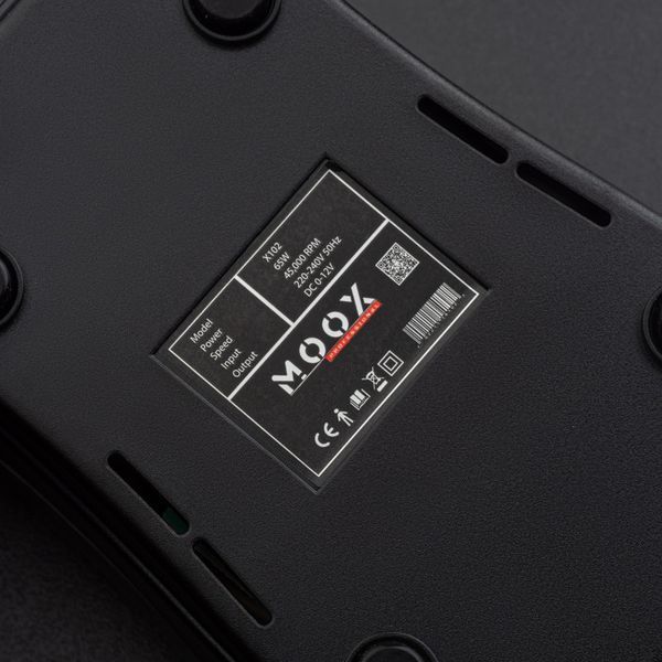 Фрезер Moox Professional X102 на 45 000 об/хв. та 65W. для манікюру та педикюру (Чорний) 007971 фото