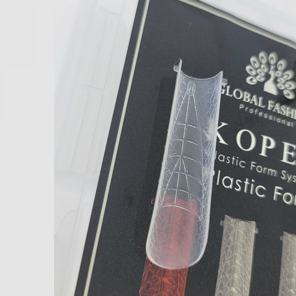 Верхні багаторазові форми Koper Global Fashion 120шт. Середній квадрат принт змії Nat-0151 фото