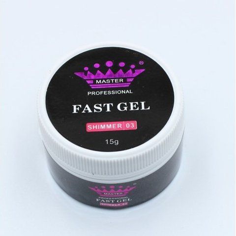 Master Professional Fast Gel Shimmer 15 г №03 001223 фото