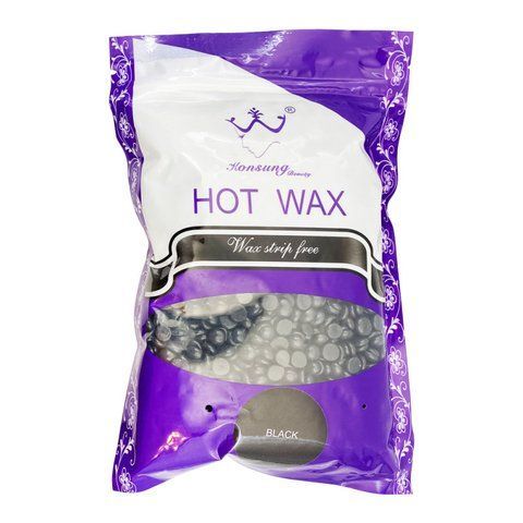 Гарячий віск у гранулах для депіляції Konsung Hot Wax Чорний 500g 00033 фото