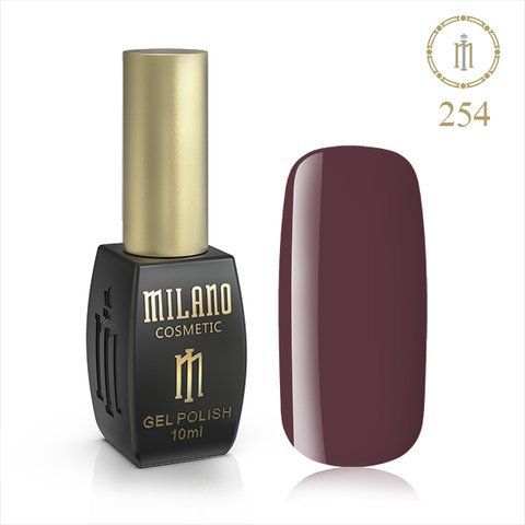 Гель лак MILANO 10мл № 254 (Каштановый Крайола) 00986/254 фото