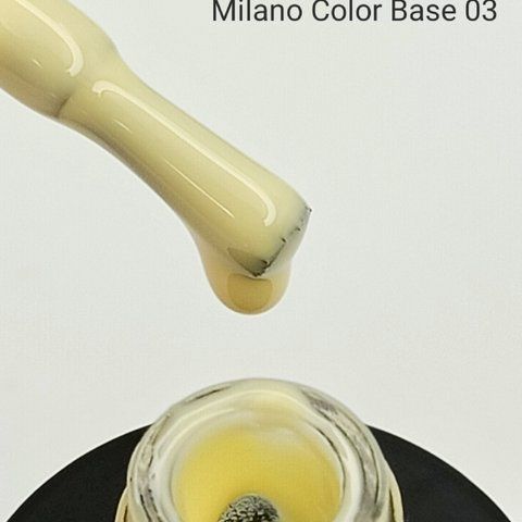 Кольорова база Milano 15 мл. Color Cover Base 15ml №3 01373/3 фото