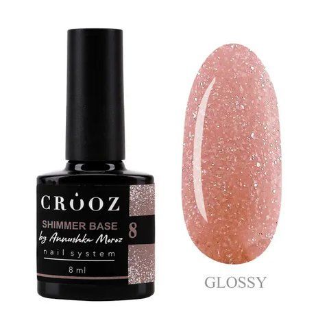 База із шиммером Crooz Shimmer Base 8мл. №08 Nat-0051 фото