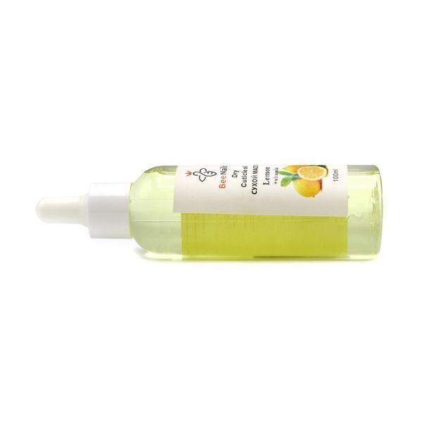 Сухое масло для кутикулы с пипеткой с ароматом лимона Bee Nails 100ml Nat-0490 фото