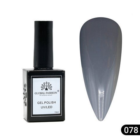 Гель-лак Global Fashion Elite Glow 15ml №078 Nat1341 фото