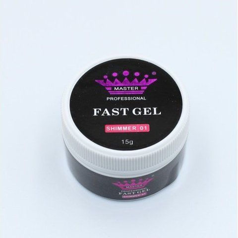 Master Professional Fast Gel Shimmer 15 г №01 001178 фото