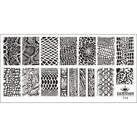 Пластина для стемпінгу Designer Professional 12х6см № 114 006936 фото