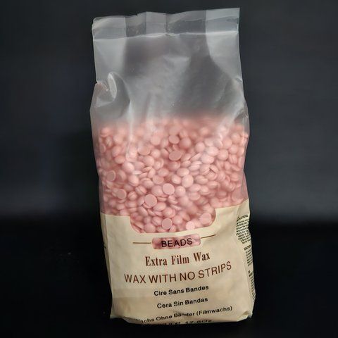 Гарячий віск у гранулах Extra Film Wax BEADS , 500 г Рожевий 005021 фото