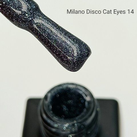 Гель Лак Disco Cat Eye Milano № 14 (8мл.) 02416 фото