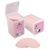Безворсовые салфетки сердце Designer 200 шт. (PINK) перфорированные Square Smart Wipes Nat-0242 фото