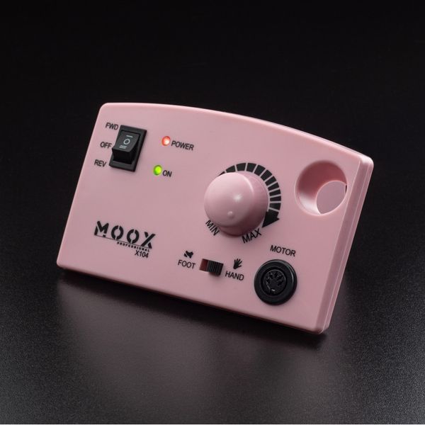 Фрезер Moox Professional X104 на 45 000 об/хв. та 65W. для манікюру та педикюру (Рожевий) 007973 фото