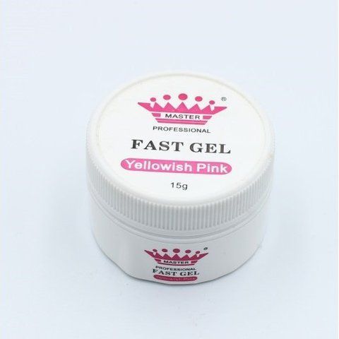 Master Professional Fast Gel Yellowish Pink 15g 000291 фото