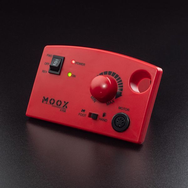 Фрезер Moox Professional X104 на 45 000 об/хв. та 65W. для манікюру та педикюру (Червоний) 007974 фото