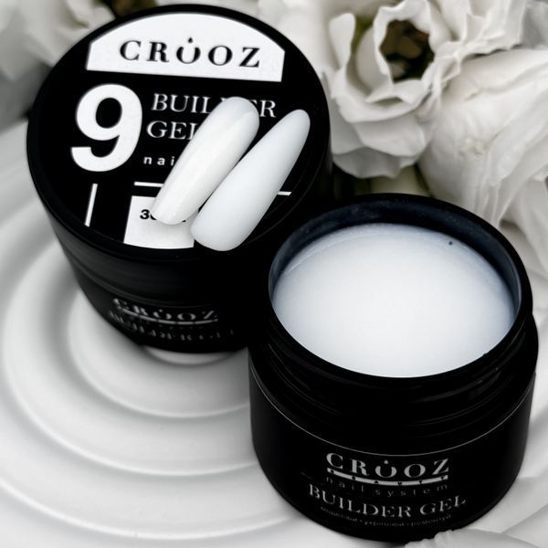 Гель для наращивания с шиммером Bilder Gel Crooz №9 MILK 15мл. 004175 фото