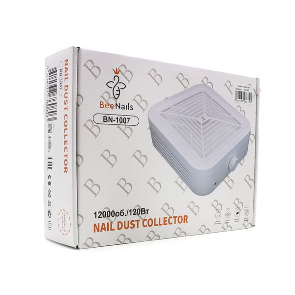 Профессиональная вытяжка для маникюра Bee Nails BN-1007 с фильтром HEPA 120Вт Mary395 фото