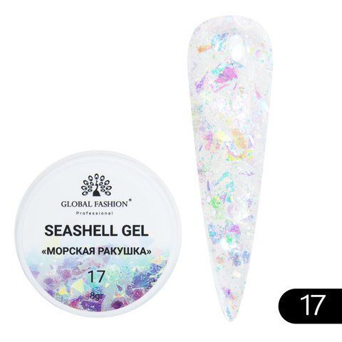 Гель для ногтей Seashell Gel "Морская ракушка" 5гр. №017 003912 фото