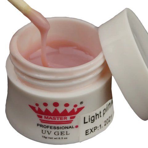 Моделирующий гель для наращивания Master Professional Light Pink 30g 03712 фото