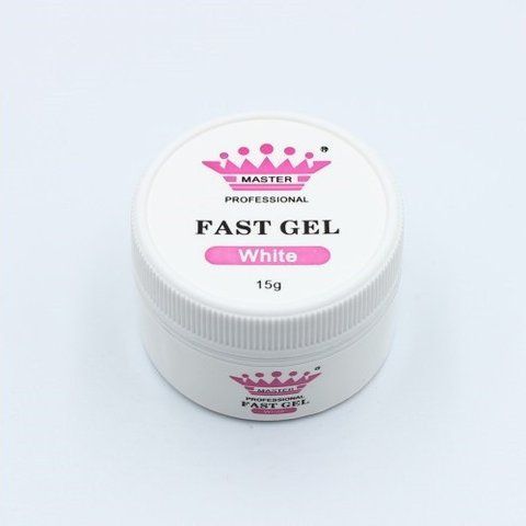 Master Professional Fast Gel White 15g 000690 фото