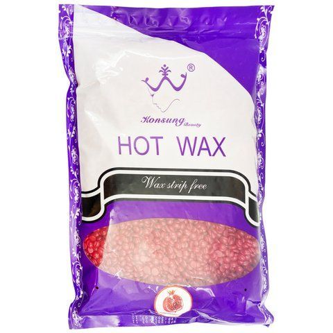 Віск Hot Wax Гранат 1кг. 00034 фото