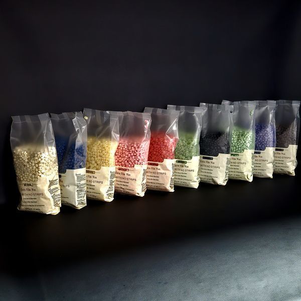 Горячий воск в гранулах Extra Film Wax BEADS , 500 г Светло-синий 005023 фото