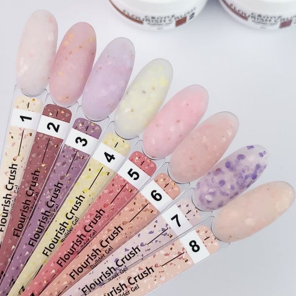 Гель для наращивания ногтей Crooz Flourish Crush Builder Gel 15мл. №3 Mary146 фото