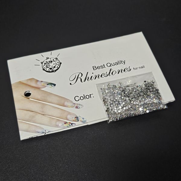 Стрази для дизайну нігтів Rhinestones for nails камені, що переливаються 008595 фото