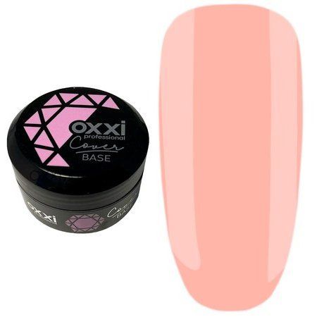 Камуфлирующая база для гель-лака Oxxi Professional Cover Base 30 мл № 06 бежевая 004665 фото