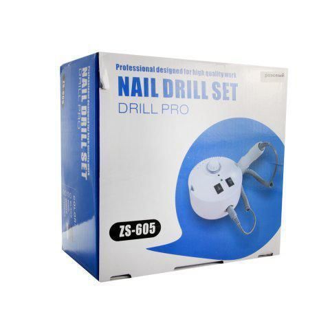 Фрезер для маникюра и педикюра Nail Master ZS-605 65Вт. 35000об/мин. Белый 006489 фото