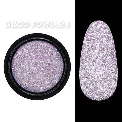 Світловідбиваюче втирання (пігмент) Designer Professional для дизайну нігтів Disco powder № 02 04690 фото