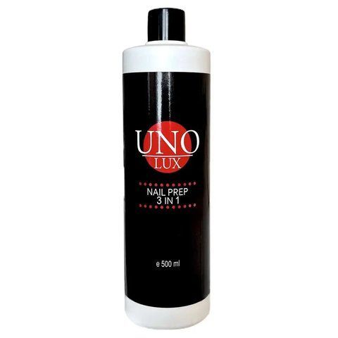 Рідина для знежирення нігтів Uno Nail Prep, 500мл. 002401 фото