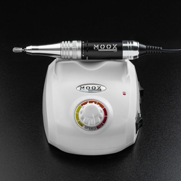 Фрезер Moox Professional X105 на 45 000 об/хв. та 65W. для манікюру та педикюру (Білий) 007976 фото