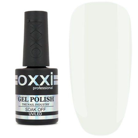 Камуфлирующая база для гель-лака Oxxi Professional Cover Base 10 мл № 05 белая 0004580 фото