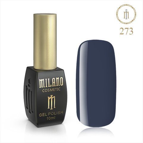 Гель-лак MILANO 10 мл No 273 (Графітовий Сірий) 00986/273 фото