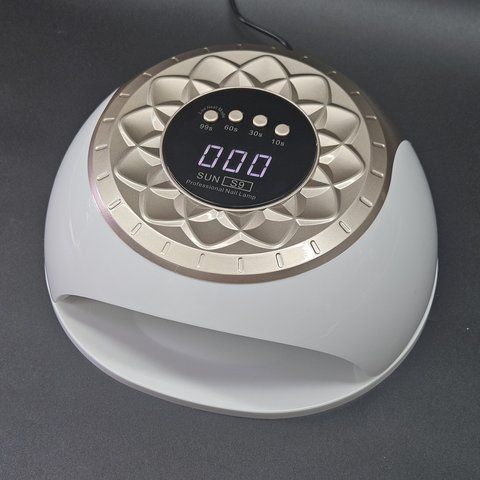 LED/UV потужна лампа з дисплеєм для манікюру та педикюру SUN S9 на 268 Вт. (Metallic) Nat-0908 фото