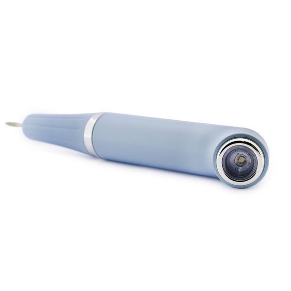 Аппарат для маникюра на аккумуляторе JF-102B 25000 RPM 2 в 1 с уф фонариком 12W Blue Nat-0121 фото