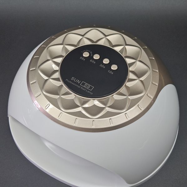LED/UV мощная лампа с дисплеем для маникюра и педикюра SUN S9 на 268 Вт. (Metallic) Nat-0908 фото