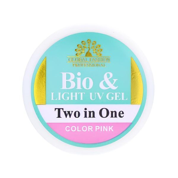 Гель био Global Fashion 15g Color Pink Nat-0953 фото