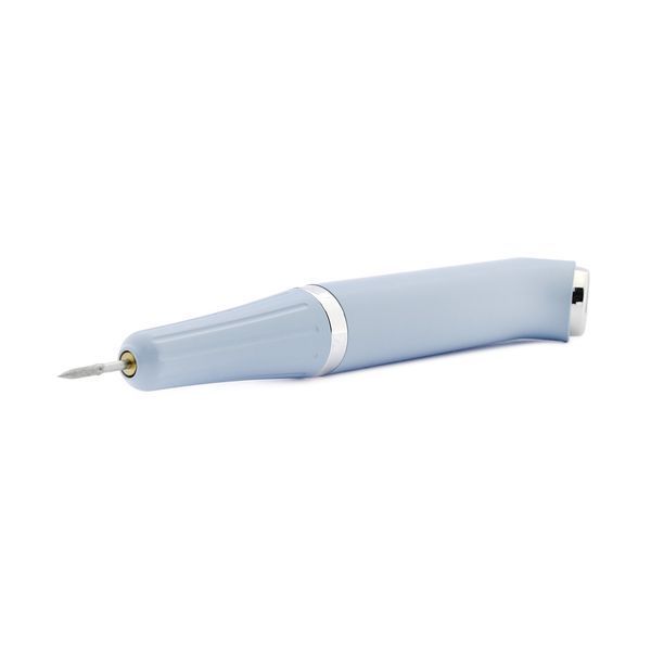 Аппарат для маникюра на аккумуляторе JF-102B 25000 RPM 2 в 1 с уф фонариком 12W Blue Nat-0121 фото