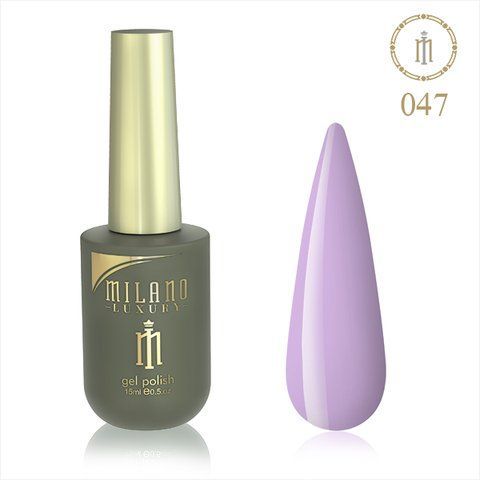 Гель лак MILANO LUXURY 15 мл № 047 (Орхидея Крайола) 01357/47 фото