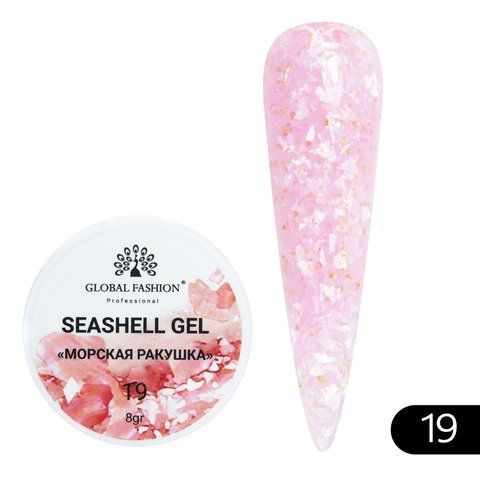 Гель для ногтей Seashell Gel "Морская ракушка" 5гр. №019 003914 фото